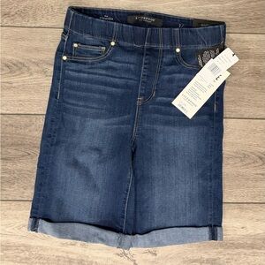 Liverpool Dark Blue Denim Shorts